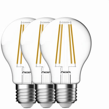 Nordlux LED-Filamentlampe Smart E27 4,7W CCT 650lm 3er-Set E