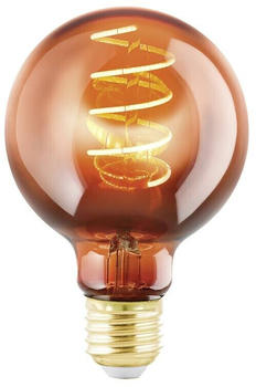 Eglo LED-Globe E27 G80 4W Filament 2.000K kupfer