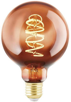 Eglo LED Globe E27 G95 4W Filament 2.000K kupfer