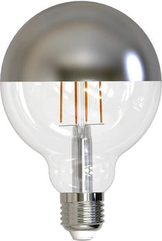 Müller-Licht LED-Globe E27 9W 927 Kopfspiegel silb F