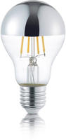 Trio - E27 Filament Led - 4 Watt, 420 Lumen, Warmwei&szlig;, &Oslash;6cm - Nicht Dimmbar