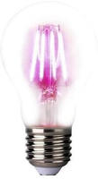 LightMe LED-Pflanzenlampe LM85320 109mm 230V E27 4W Gl&uuml;hlampenform 1St.
