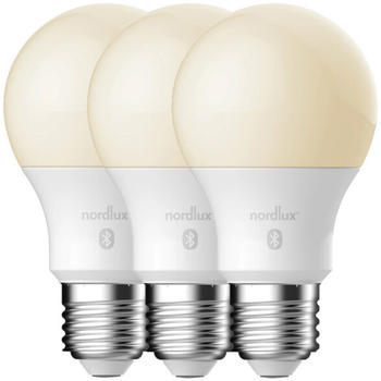 Nordlux LED-Lampe Smart E27 7W CCT 900lm im 3er-Set E