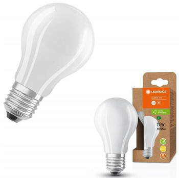 Osram E27 Besonders effiziente LED Lampe Classic matt 5W wie 75W 3000K warmweißes Licht für die Wohnung