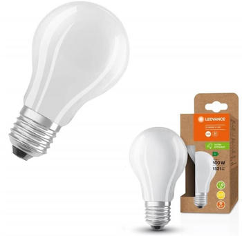 Osram E27 Besonders effiziente & leistungsstarke LED Lampe Classic matt 7,2W wie 100W 3000K warmweißes Licht für die Wohnung