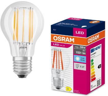 Osram Helle E27 Value Classic LED Lampe 11W wie 100W universalwei&szlig;es Licht 4000K