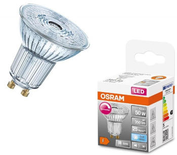 Osram Superstar LED GU10 Strahler PAR16 dimmbar 36° 4,5W wie 50 Watt neutralweiß mit hoher Farbwiedergabe