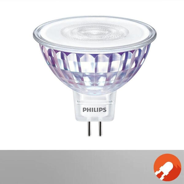 Philips MASTER GU5.3 LED-Spot dimmbar MR16 Value 5.8W wie 35W 3000K 36°-Abstrahlwinkel hohe Farbwiedergabe