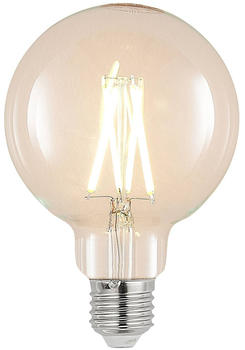 Arcchio LED-Lampe E27 8W 2.700K G95 Globe, Filament, klar E