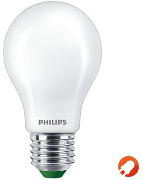 Philips Besonders effiziente E27 LED Filament Lampe matt 4W = 60W 3000K warmweißes Licht - Beste Energie Effizienz Klasse