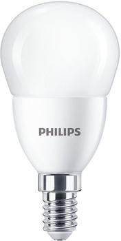Philips Corepro LEDluster E14 Kugel Matt 7W 806lm - 840 Kaltweiß | Ersatz für 40W
