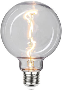 Star Trading LED-Globe G95 E27 1W 2.200K mit Filament-Optik