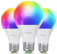 nanoleaf NF080B02-3A19E, Nanoleaf Essentials Matter Smarte Gl&uuml;hlampe (E27)...