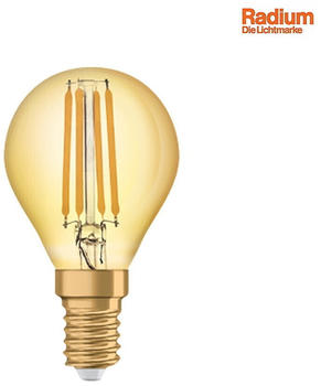 Radium LED Essence Ambiente E14 2,5W Tropfen gold F