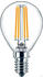 Philips LED-Tropfenlampe E14 klar Glas CorePro LED#34756400