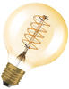 Osram E27 LED VINTAGE 1906 GLOBE 80 Spiral Gold-Filament LED Lampe dimmbar...