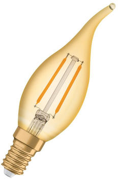 LEDVANCE LED-Vintage-Lampe E14 1906LCBA121,5W824FGD