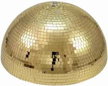 Eurolite Spiegel-Halbkugel gold motorisiert (50102132)