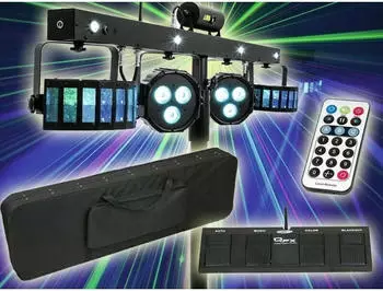 Showtec QFX Multi FX Kompakt-Lichtset mit Laser (30276)