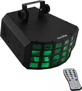 Eurolite LED D-4000 DMX Effektstrahler 8x3W mehrfarbig (51917318)