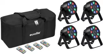 Eurolite AKKU Mini PARty RGBW Spot MK2 Set 4x + Soft-Bag (20000951)