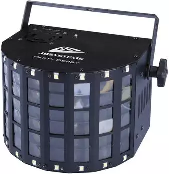 JB Systems Party Derby LED-Lichteffekt, schwarz (L27289)