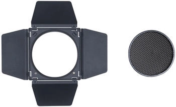 Nanlite Lichtklappenvorsatz für RF45 Reflektor mit Wabengitter (BD-BM-RF45)