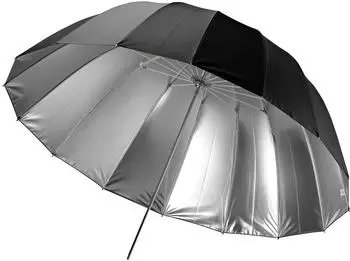 Walimex Parabol Reflexschirm schwarz/silber Ø129cm (1023591)