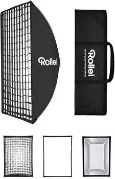 Rollei Softbox mit Schnellverschluss und Grid 60x90cm (28914)