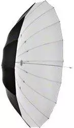 Walimex Reflexschirm schwarz/silber 180cm