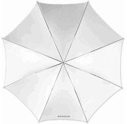 Westcott Optical White Satin Collapsible Umbrella 109cm (43 in.)