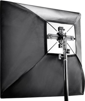 Walimex Set 4f. Blitzhalter inkl. Softbox 60x60cm
