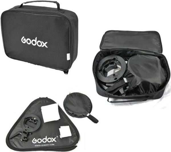 Godox S-Bracket Bowens + Softbox 40x40cm + Grid