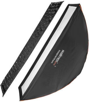 Walimex pro Studio Line Striplight Softbox QA 40x120cm mit Softboxadapter Multiblitz V