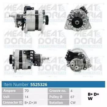 Meat & Doria Generator für Ford (5525326)