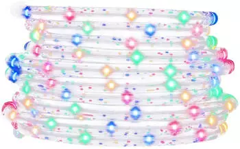 vidaXL Lichtschlauch 120 LEDs Mehrfarbig 5m PVC (343314)