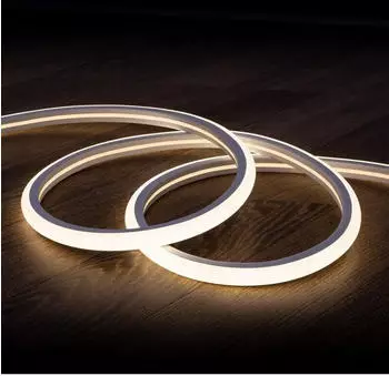 LEDKIA LIGHTING Dimmbarer Neon LED-Streifen 220V Neutralweiß Halbkreisförmig 180° 7.5W/m IP67 (Schnitt/100cm)