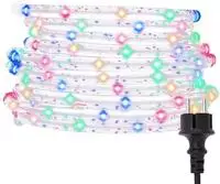 vidaXL Lichtschlauch 240 LEDs Mehrfarbig 10 m PVC