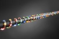 KONSTSMIDE LED-Lichterschlauch "Ganzjahr aussen" 96 Stk.-flammig 6 m, mit Lichtsensor