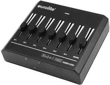 Eurolite FD-6+1 DMX Dimmer Panel, 6-Kanal (70063802)