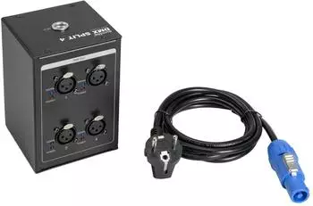 Eurolite DMX Split 4 Mini Splitter 3-polig (70064811)