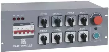 Showtec Direct Control Chain Hoist Controller, 8-Kanal (PLE-30-080)