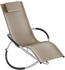 TecTake Paulina ergonomisch faltbar 150 kg 150x73x93cm