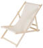 Mucola Sonnenliege klappbar Beige (10002000)