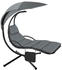 TecTake Elaria mit Sonnendach und Seitentasche 195x132x197cm
