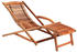 Casaria Sonnenliege 160x74 cm Akazienholz natur (991453)