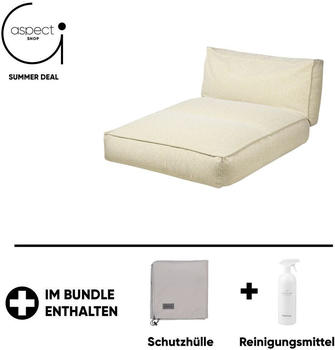 Blomus Outdoor-Bett Stay Special Edition Stoff Reah Sun inkl. Schutzhülle & Reinigungsmittel