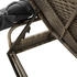 vidaXL Sonnenliegen 2 Stk. mit Dach und Tisch Grau Polyrattan (3261571)