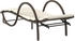 vidaXL Sonnenliegen 2 Stk. mit Auflagen Braun Polyrattan 60 x 199 x 42 cm (3277308)
