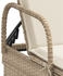 vidaXL Sonnenliegen mit Auflagen 2 Stk. Beige Polyrattan 61 x 200 x 48 cm (3261438)